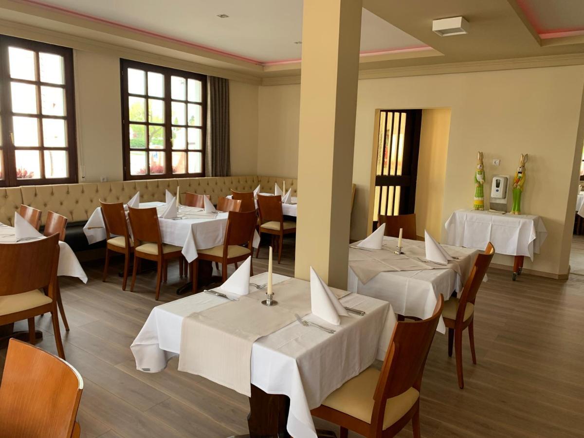 Hotel Deutsches Haus Lampertheim Dış mekan fotoğraf