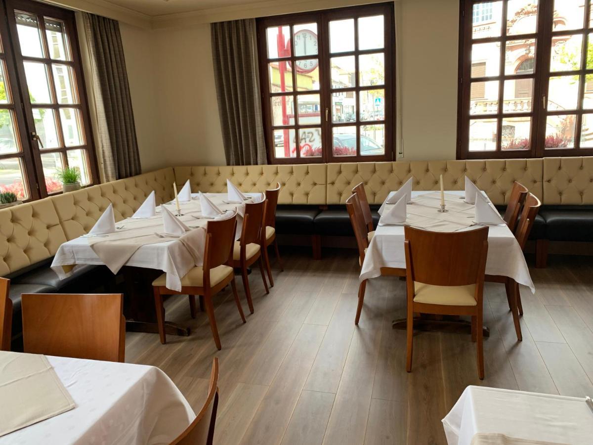 Hotel Deutsches Haus Lampertheim Dış mekan fotoğraf